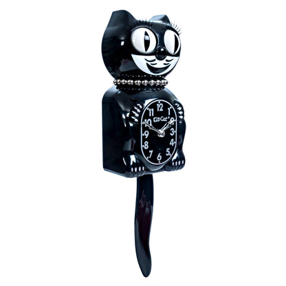 Retro Black Lady Kitchen Edition Kit-Cat Klock