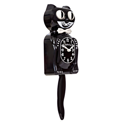 Classic Black Kitty-Cat Klock (12.75" high)