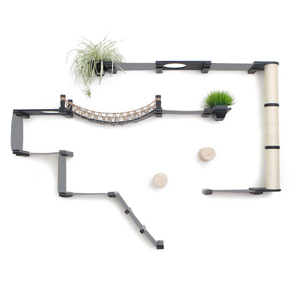 The Juggernaut - Indoor Cat Playground for Wall