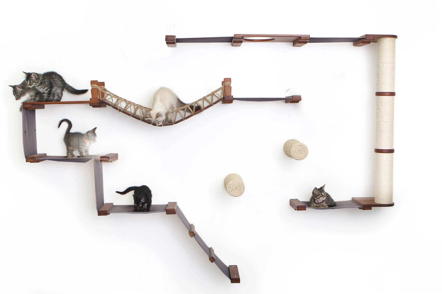 The Juggernaut - Indoor Cat Playground for Wall