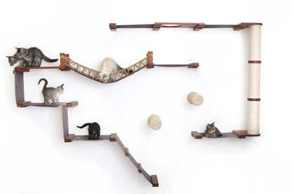 The Juggernaut - Indoor Cat Playground for Wall