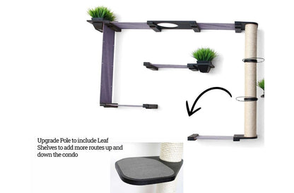 The Gardens - Modern Cat Tree with Plants