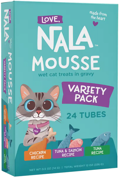 Variety Pack Mousse Treats recipes, Pack of 24 Tubes
