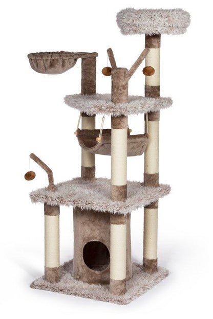 Prevue Kitty Power Paws® Siberian Mountain Cat Tree (61" H)