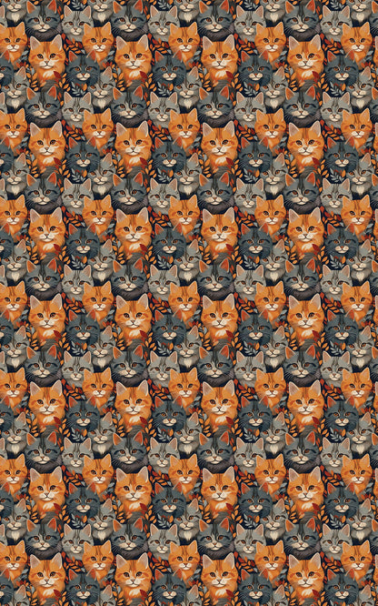 Tiny Tabby Cat Tumbles