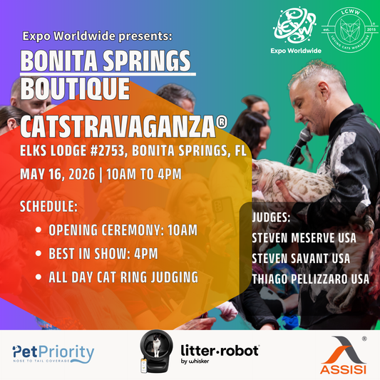 Bonita Springs Boutique CATSTRAVAGANZA® Saturday, May 16, 2026