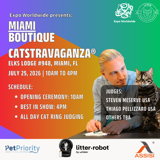 Miami Boutique CATSTRAVAGANZA® Saturday, July 25, 2026