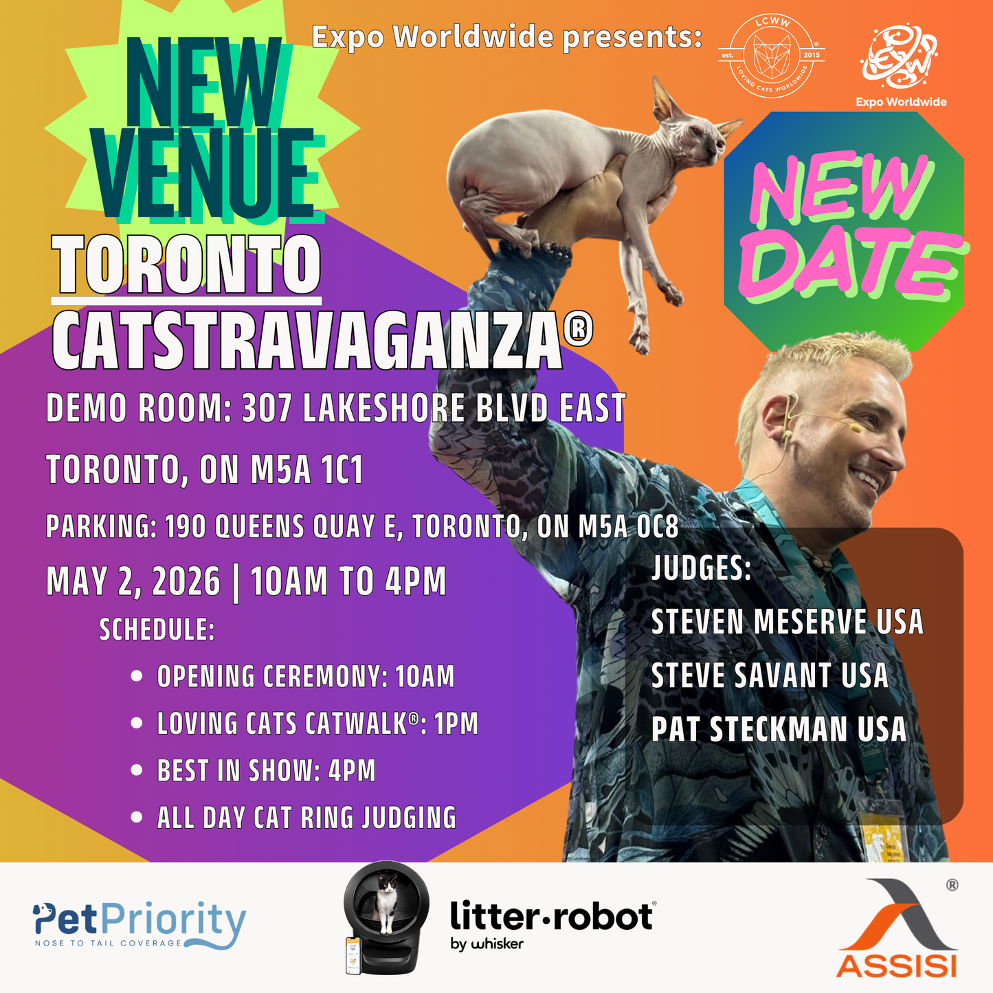 Toronto CATSTRAVAGANZA® Saturday, May 2, 2026