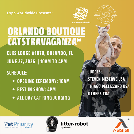 Orlando Boutique CATSTRAVAGANZA® Saturday, June 27, 2026