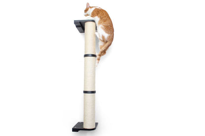 Wall Mounted Cat Climbing Pole - Sisal