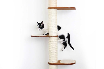 Wall Mounted Cat Climbing Pole - Sisal
