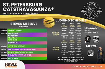 St. Petersburg CATSTRAVAGANZA® September 20th, 2025