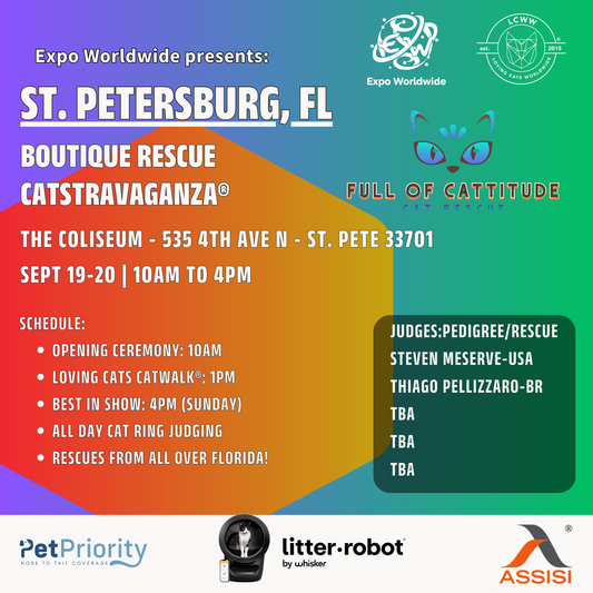 St Petersburg Rescue CATSTRAVAGANZA® September 19-20 2026