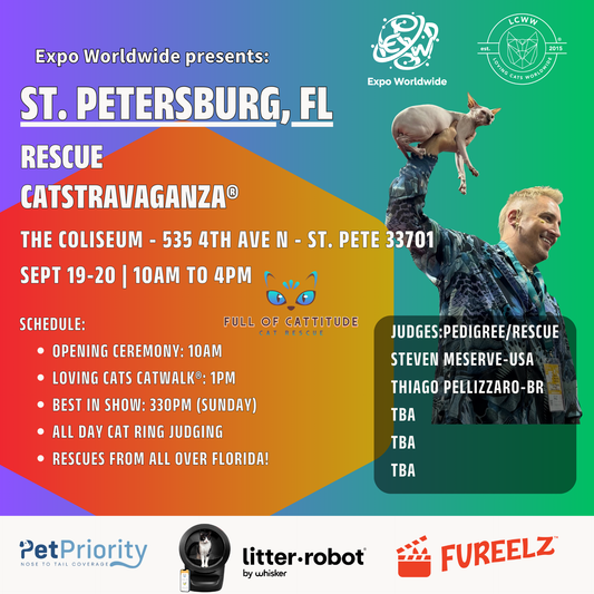 St Petersburg Rescue CATSTRAVAGANZA® September 19-20 2026