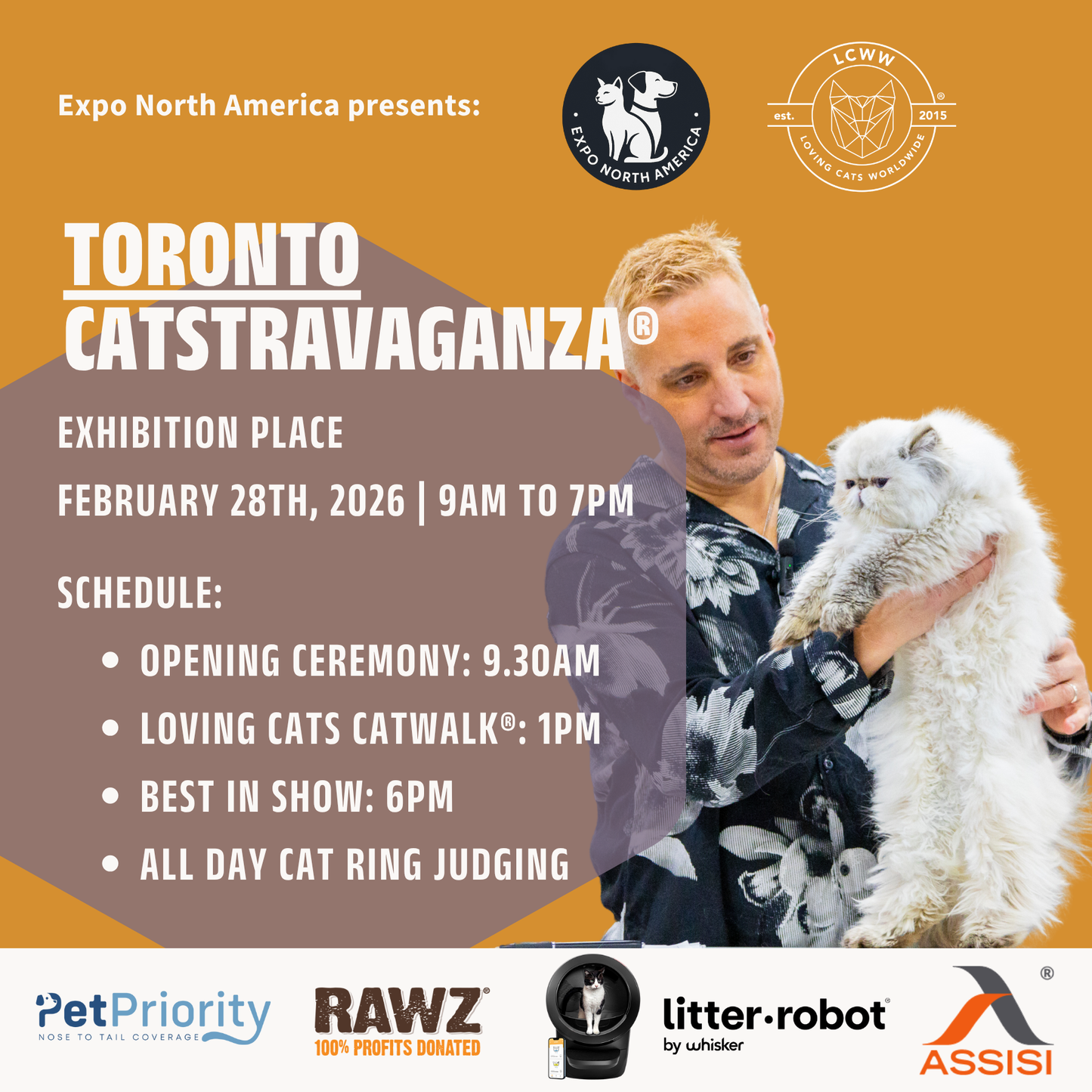 Toronto CATSTRAVAGANZA® February 28th, 2026