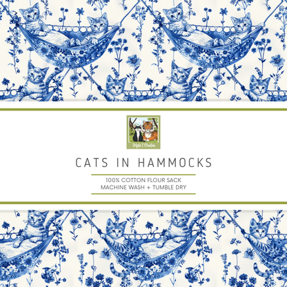 Tea Towels with Cat Designs