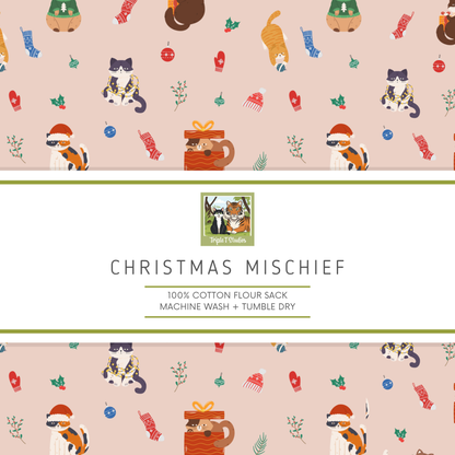 Tea Towels with Cat Designs