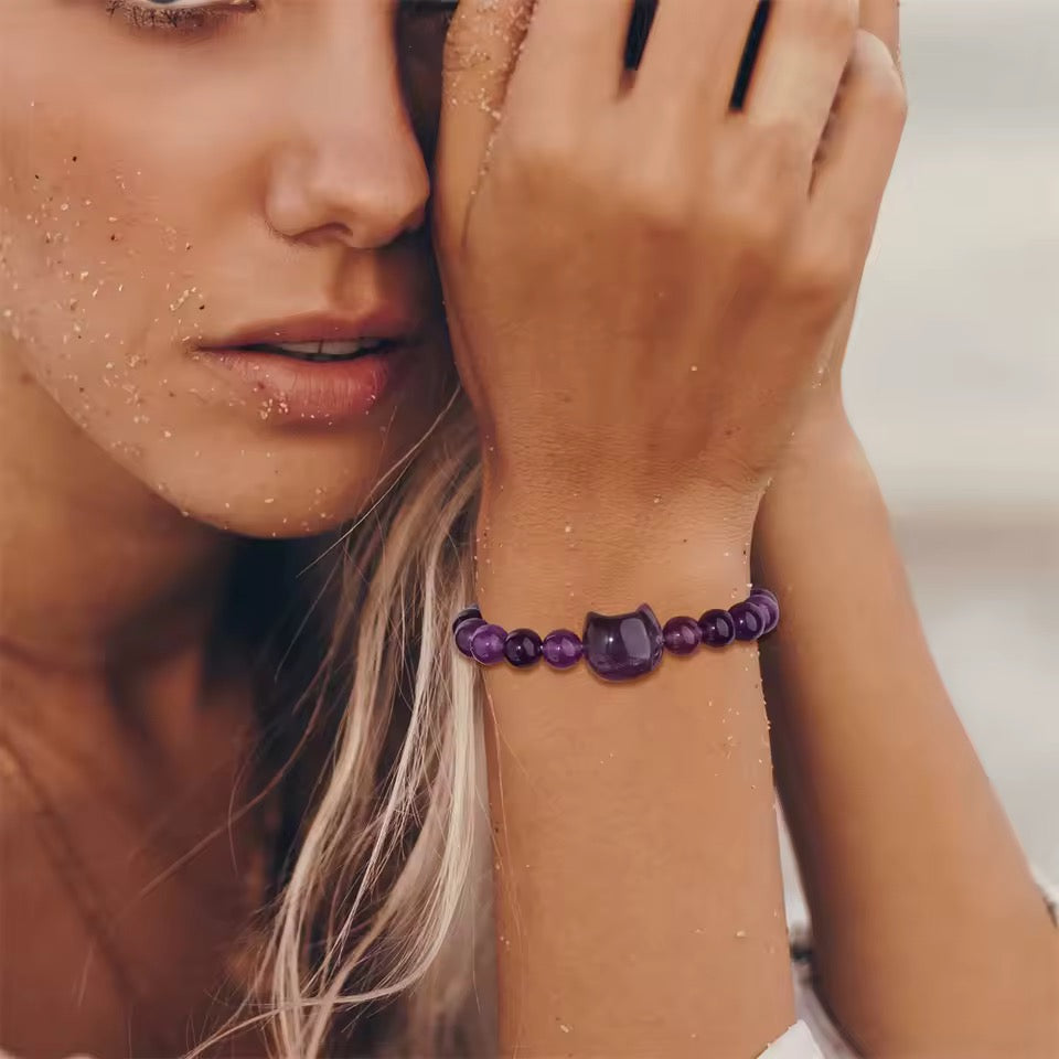 The Cat’s Meow Stone Bracelet
