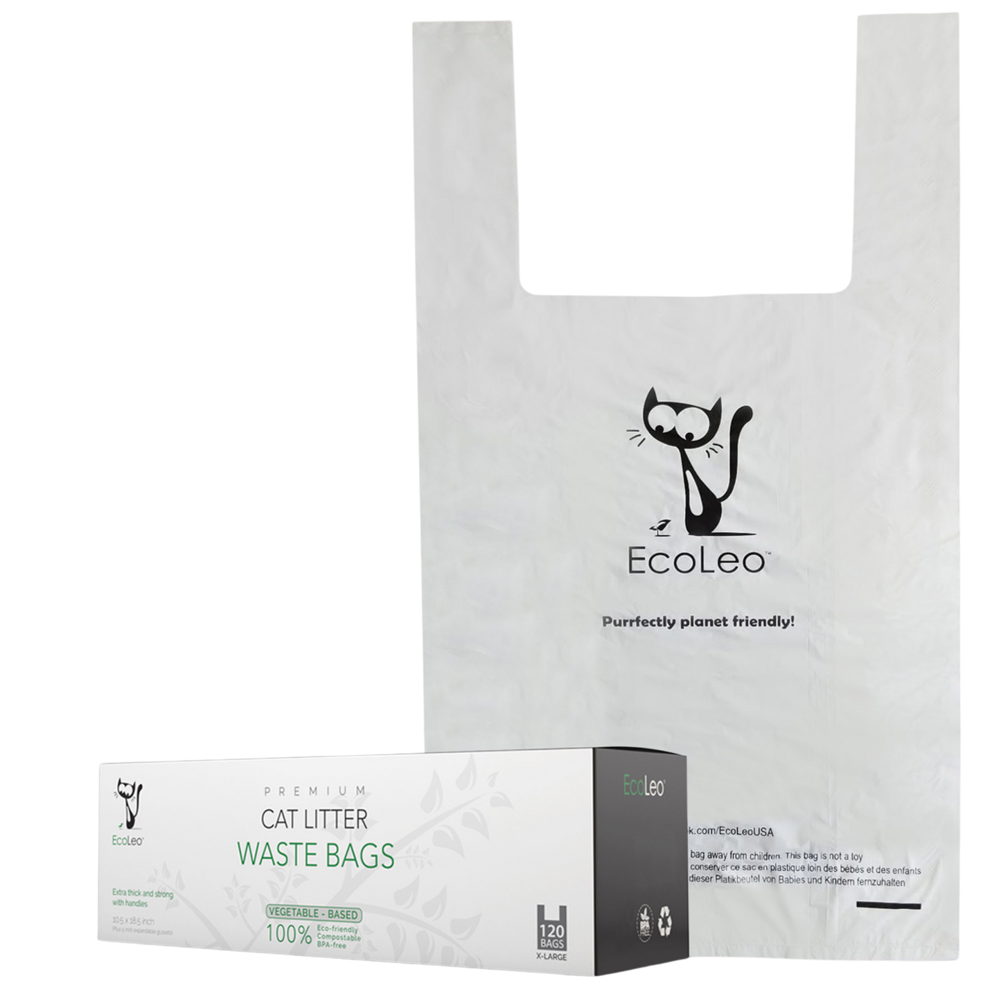 Biodegradable Cat Litter Waste Poop Bags