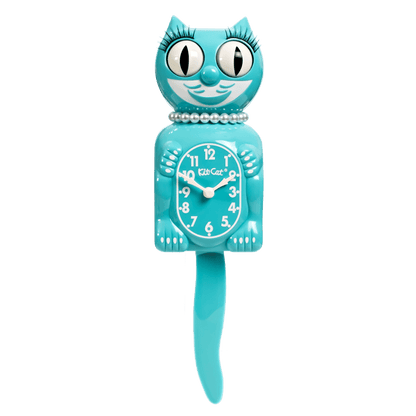 Vibrant Blue Turquoise Lady Kit-Cat
