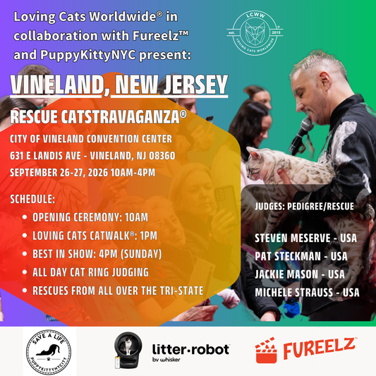 Vineland RESCUE CATSTRAVAGANZA® Saturday & Sunday September 26-27, 2026