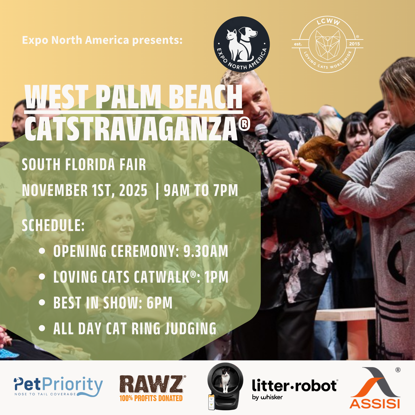 West Palm Beach CATSTRAVAGANZA® November 1st, 2025