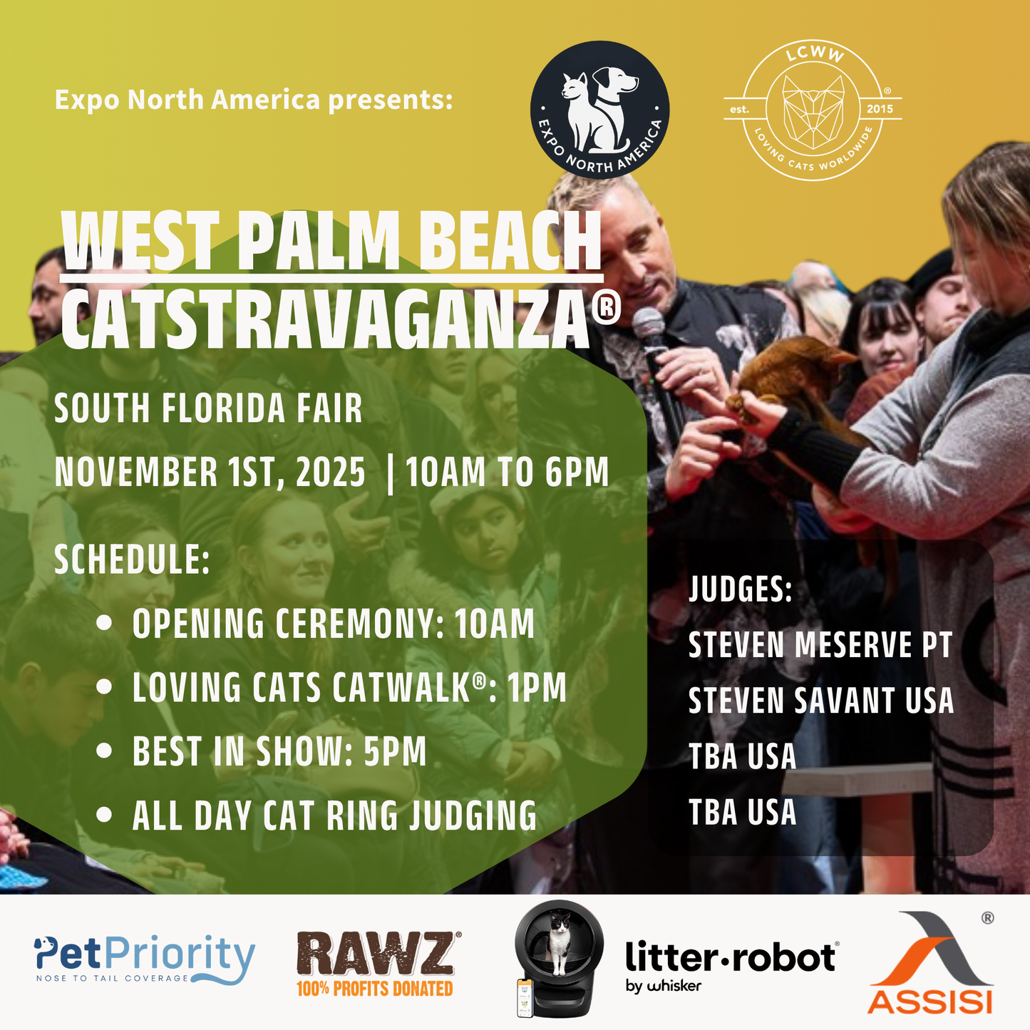 West Palm Beach CATSTRAVAGANZA® November 1st, 2025