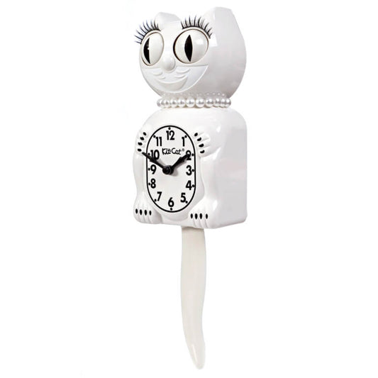 White Lady Limited Edition Kit-Cat Klock