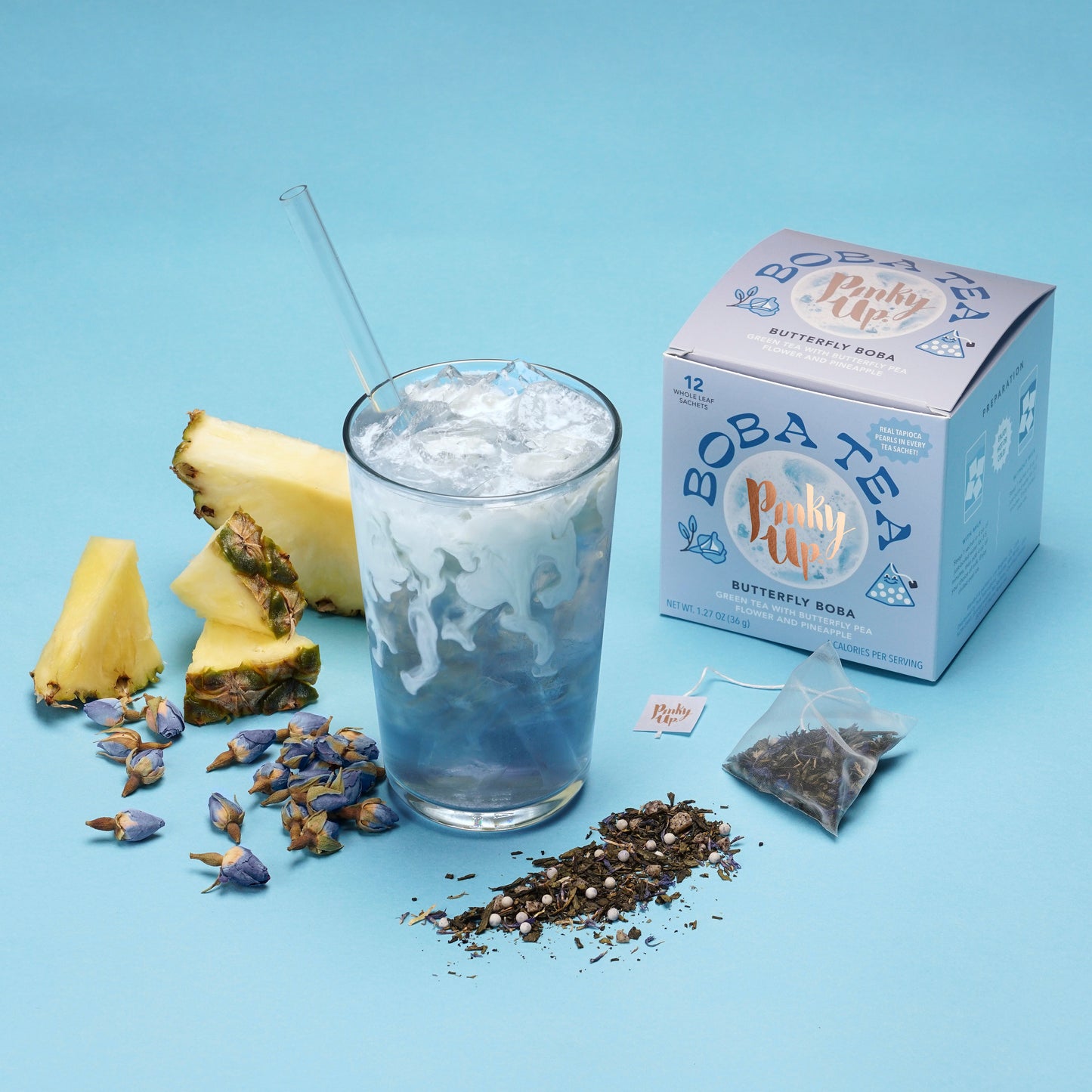 Butterfly Boba Tea Sachets