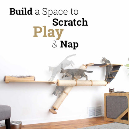 The Plateau - Horizontal Cat Scratcher Bed Set