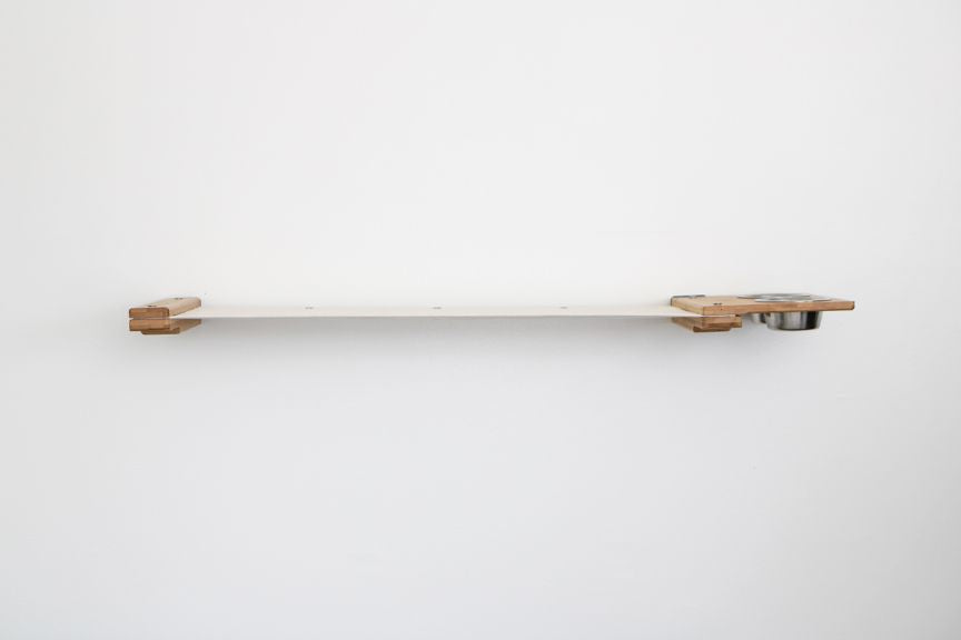 Dog Proof Cat Feeder - Wall-Mounted - Raised