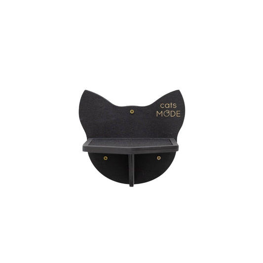Wooden Cat Step - Black