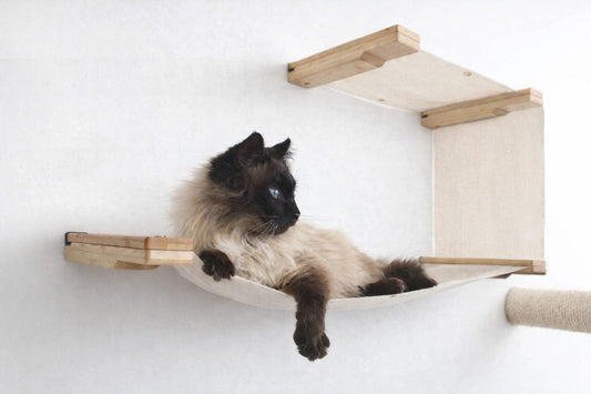 The Double Decker - Cat Hanging Bed Set