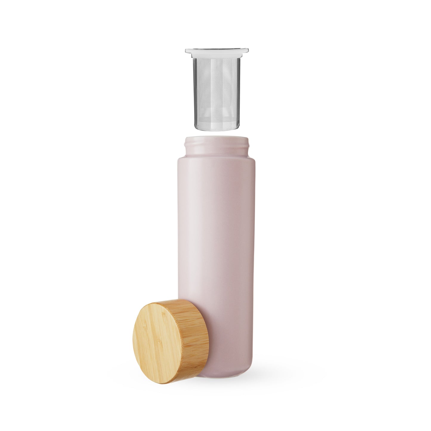 Tatyana Ceramic To-Go Infuser Mug in Lavender