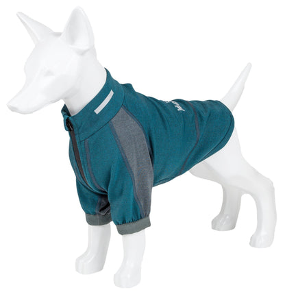 Dog Helios ® 'Eboneflow' Mediumweight 4-Way-Stretch Flexible And Breathable Performance Dog Yoga T-Shirt