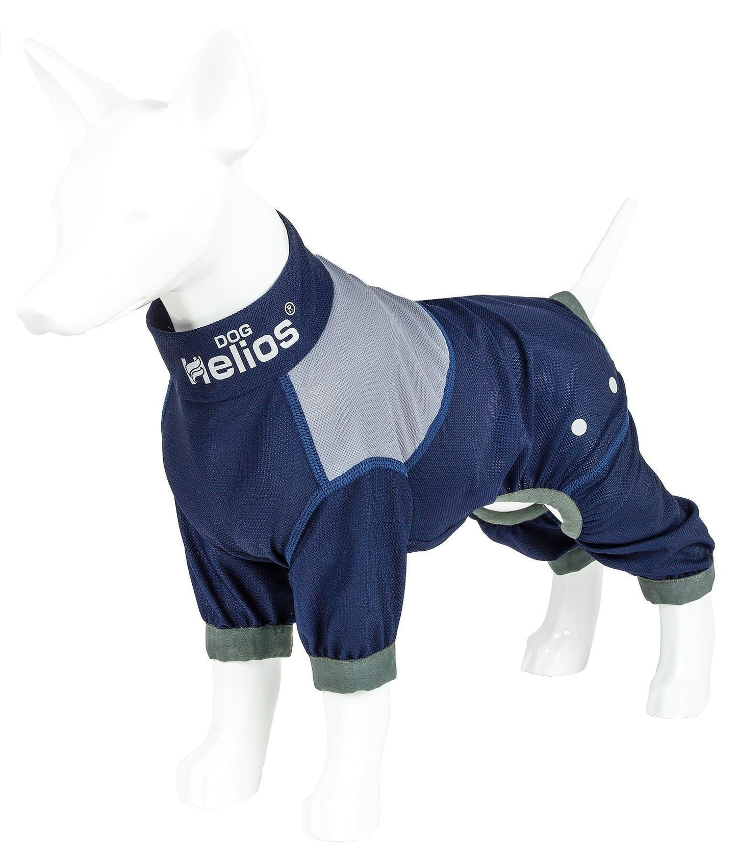 Dog Helios ® 'Tail Runner' Lightweight 4-Way-Stretch Breathable Yoga Dog Tracksuit