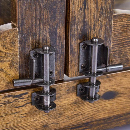 Dog Crate Furniture with Openable Partition