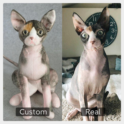 Custom Stuffed Pet – Realistic Plush Memorial Gift Keepsake