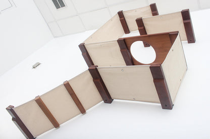 The Deluxe Cat Fort - Modern Cat Condo