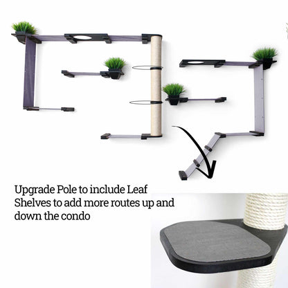 The Gardens - Modern Cat Tree with Plants