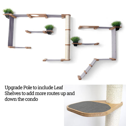 The Gardens - Modern Cat Tree with Plants