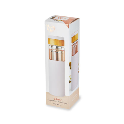 Dana Glass Travel Mug in Lavender