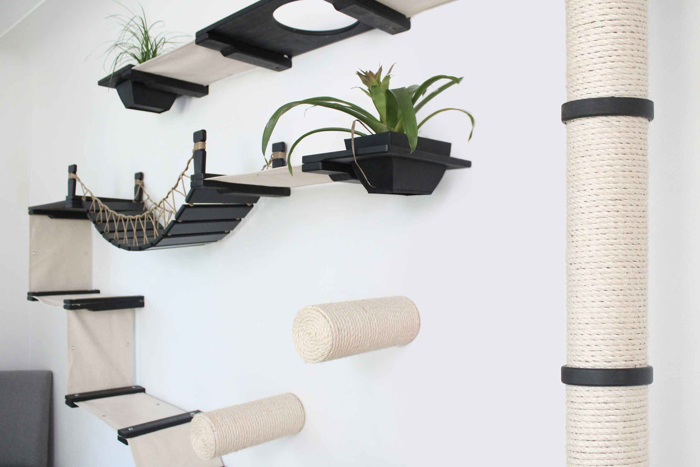 The Juggernaut - Indoor Cat Playground for Wall