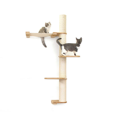 The Crow's Nest - A Wall Cat Scratcher with Hammock