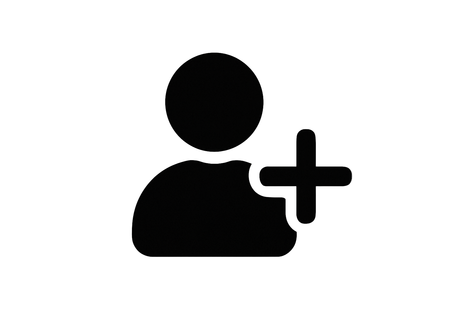 new follower icon black