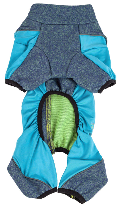 Pet Life ® Active 'Chase Pacer' Medium-weight 4-Way-Stretch Yoga Fitness Dog Tracksuit