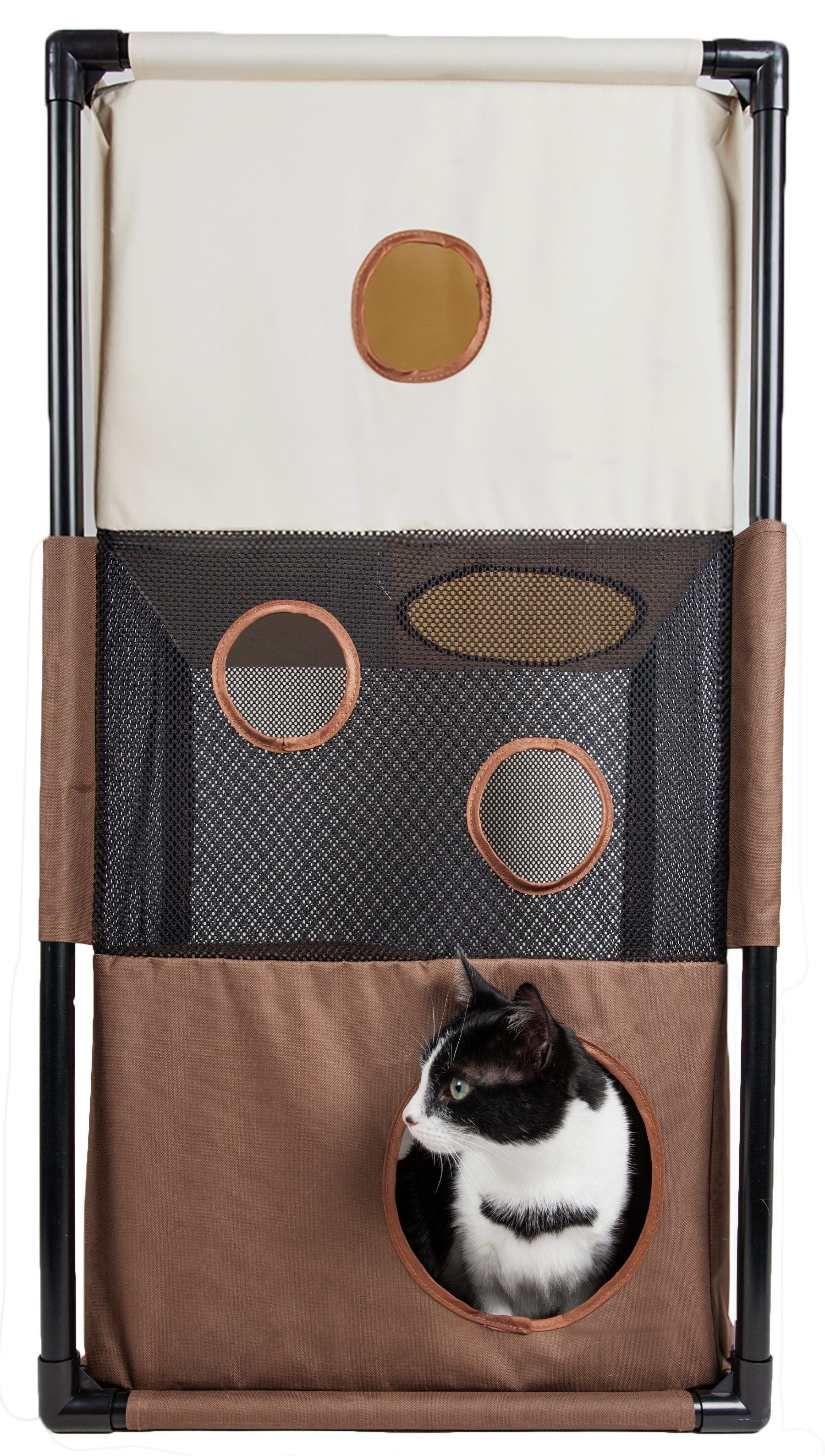 Explore Pet Life Kitty-Square Cat Tree for Travel – Loving Cats Worldwide®