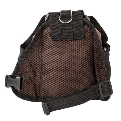 Pet Life ®  'Mooltese' Large-Pocketed Animated Fashion Dog Harness Backpack