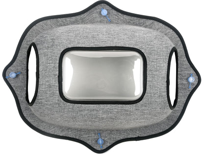 Pet Life ® 'Purr-view' See-through Suction Cup Kitty Cat Lounger and Bed