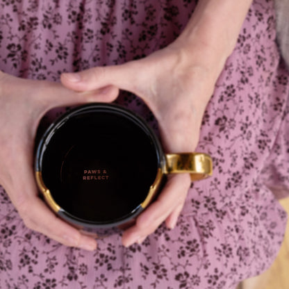 Chloe Black Cat Mug